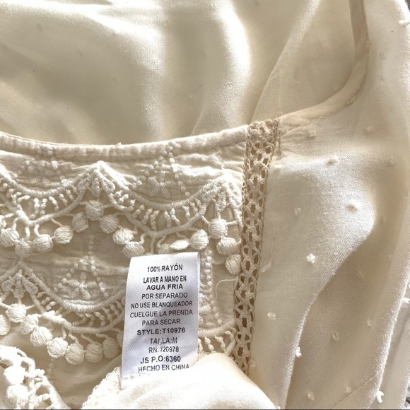 NWT Entro Ritual Boutique Blouse Size Medium - Picture 8 of 12